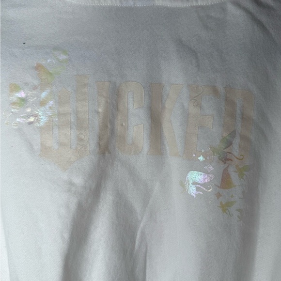 NWOT WICKED | Glow in the Dark & White Pearl-Embellished Women’s Hoodie - Picture 5 of 10